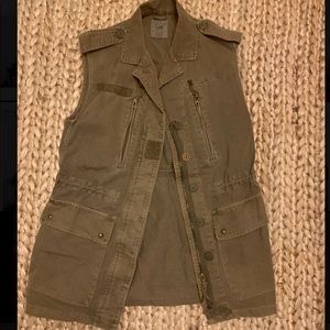 Army green vest